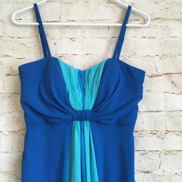 Guess Ombre Silk Flowy Dress - Picture 4 of 8